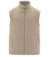 SP603 Spasso Unisex Sherpa Bodywarmer Wet Sand colour image